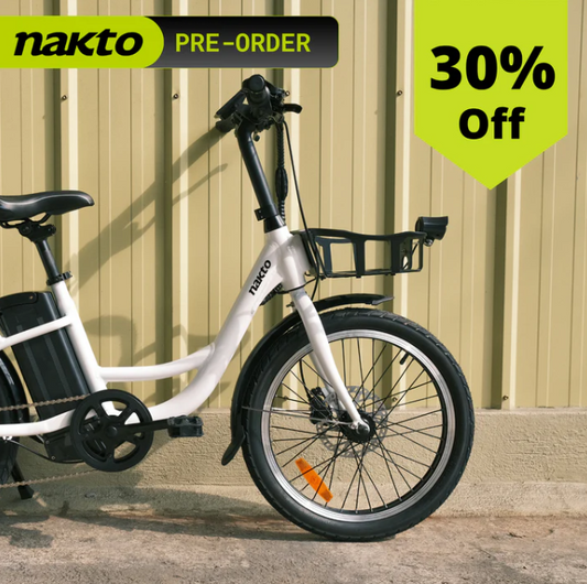 (PRE-ORDER) Nakto Carry Compact Utility Electric Bicycle