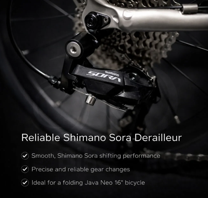 (PRE-ORDER) Java Neo 3 Trifold 16-Inch Folding Bikes