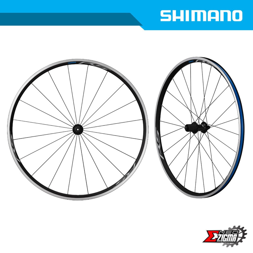 Shimano WH-RS100 Wheelset: Clincher 10/11 Spd