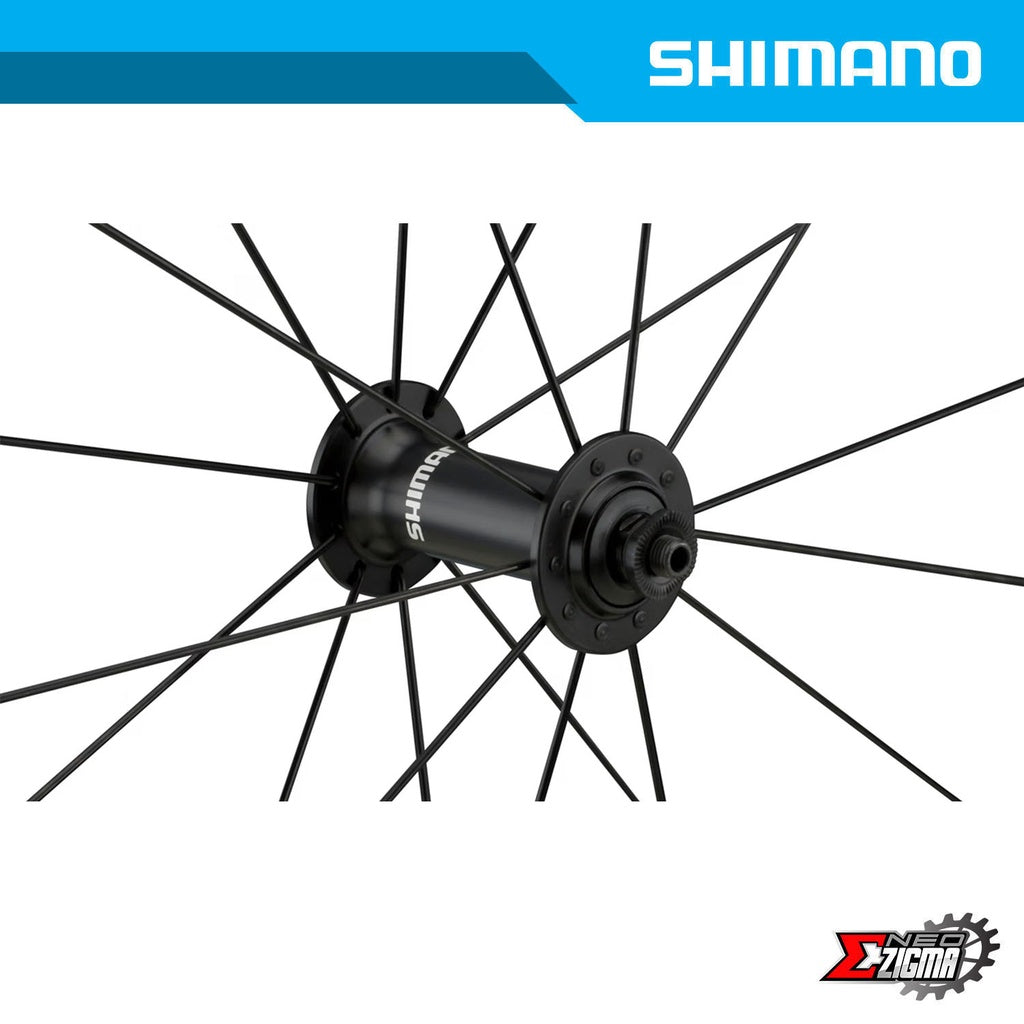 Shimano WH-RS100 Wheelset: Clincher 10/11 Spd