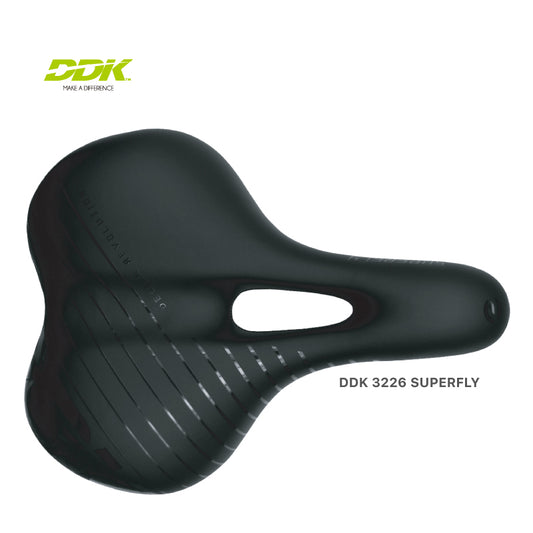 DDK 3226 Superfly City Saddle w/ Cut-out (260 x 195mm)