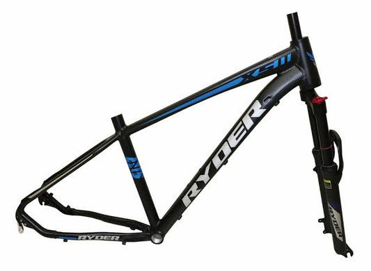Ryder X5 MTB Frame (Alloy, 27.5in Internal Cable Routing, Fork not included)