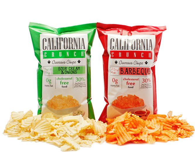 California Crunch Cassava Chips (120g)