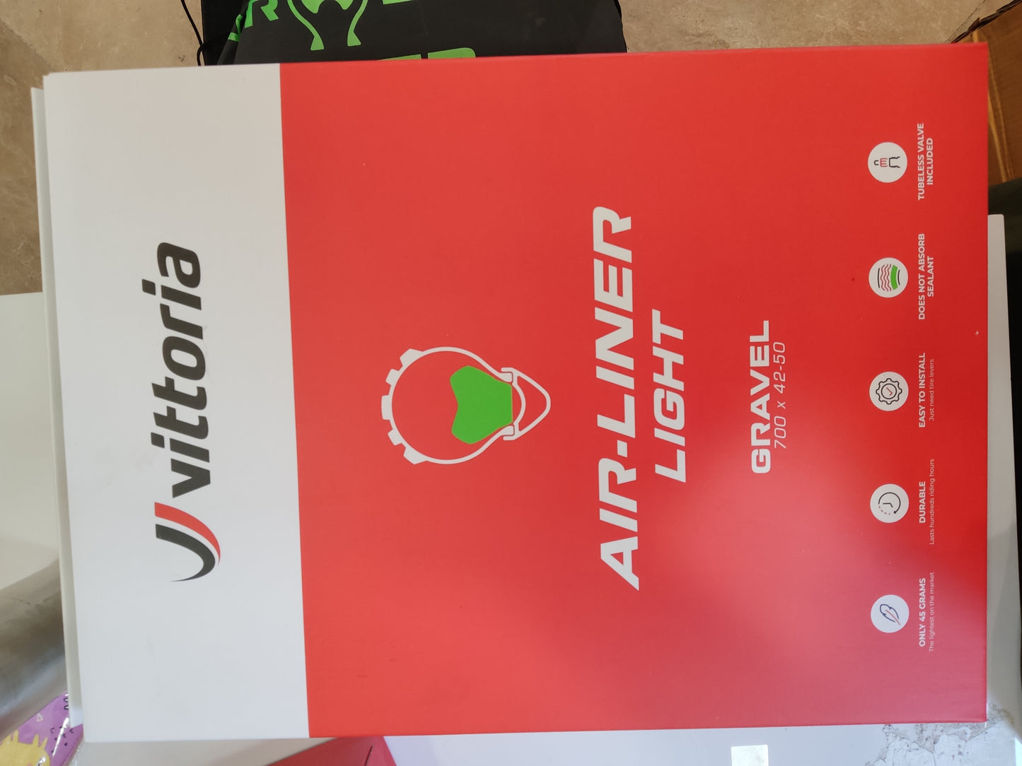 Vittoria Air-Liner Light Gravel Tubeless Tire Inserts (for 700c x 42 - 50mm Gravel tubeless tires)