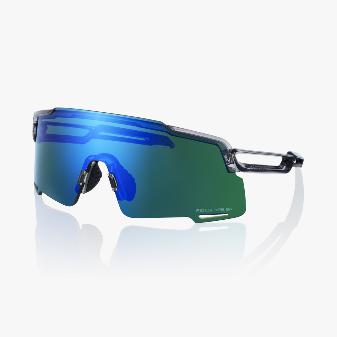 Shimano Equinox RIDESCAPE CE-EQNX5-GR Sunglasses (w/ Additional Clear Lens)