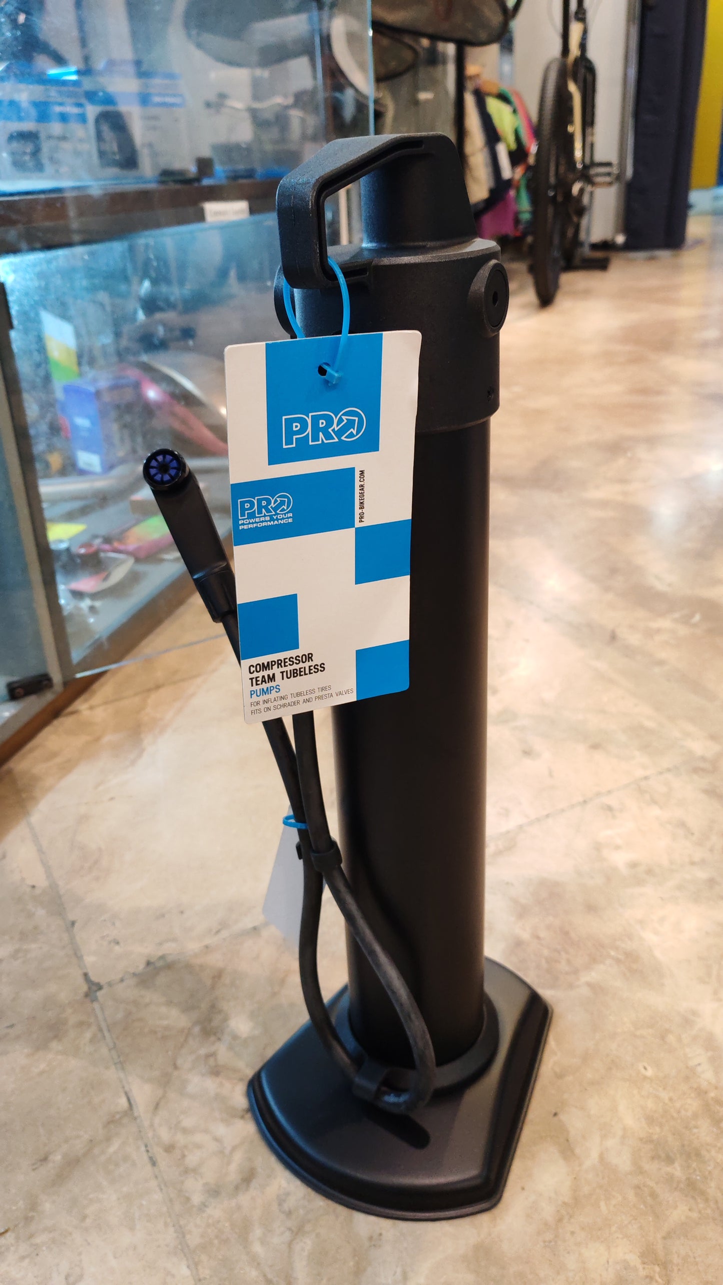 PRO Compressor Team Tubeless Booster Pump