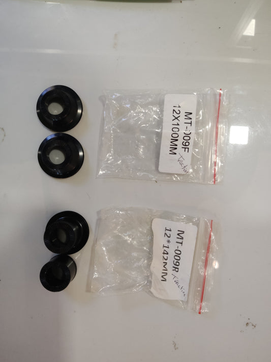 Traction Hub Conversion Cap for 12mm Thru Axles (12 x 100mm Front & 12 x 142mm Rear - Sold Individually)