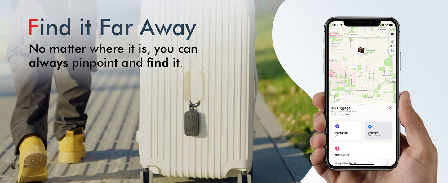 MiLi MiTag Anti-Loss Luggage Tag (Android)