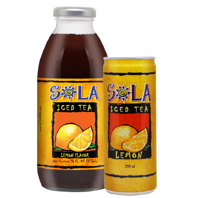 Sola Iced Tea - 250ml Can