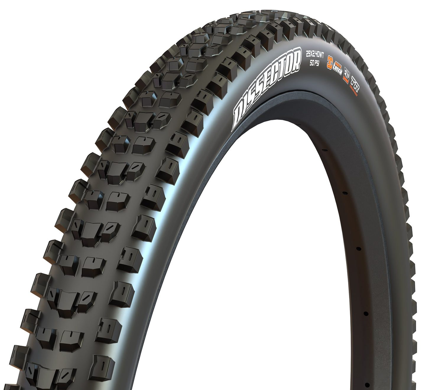 Maxxis Dissector MTB Tires (27.5 x 2.4in Tubeless Ready)