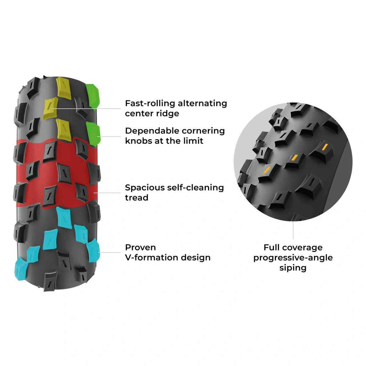 Vittoria Barzo XC Trail Tire (29 x 2.25in, TLR)