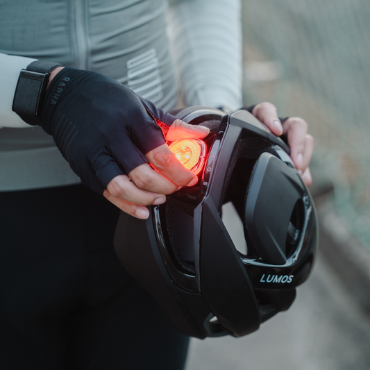 Lumos Ultra Fly Pro helmet + Firefly light Bundle (MIPS)