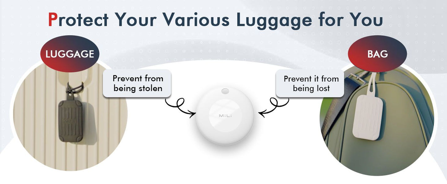 MiLi MiTag Anti-Loss Luggage Tag (Android)