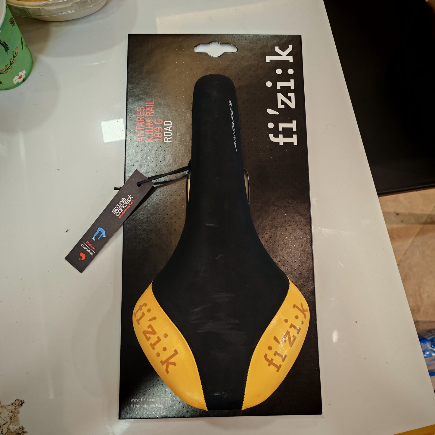 Fizik Antares K:ium Rail Road Saddle (189g, Chamelelon/Medium Position, 245 x 141mm)