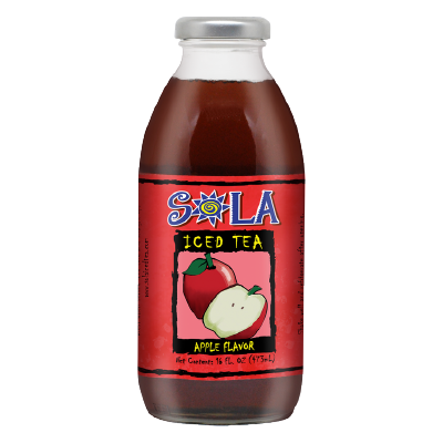 Sola Iced Tea - 473mm Glass Bottle