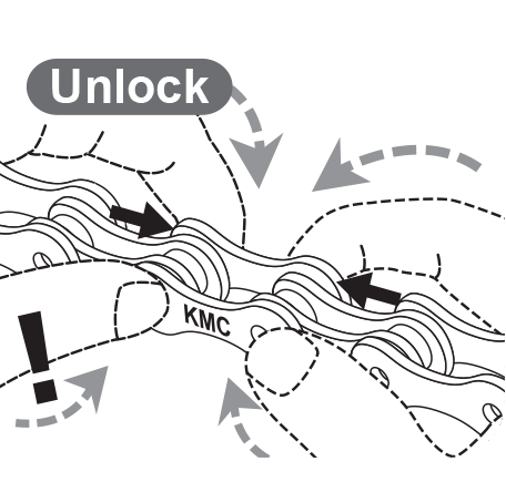 KMC MissingLink (Re-usable in 10s CL559R, one piece only)