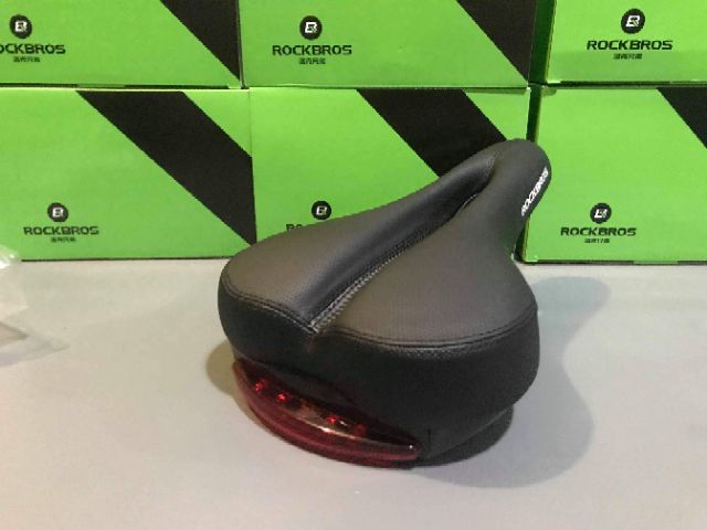 RockBros Saddle w/ Integrated Tail Light