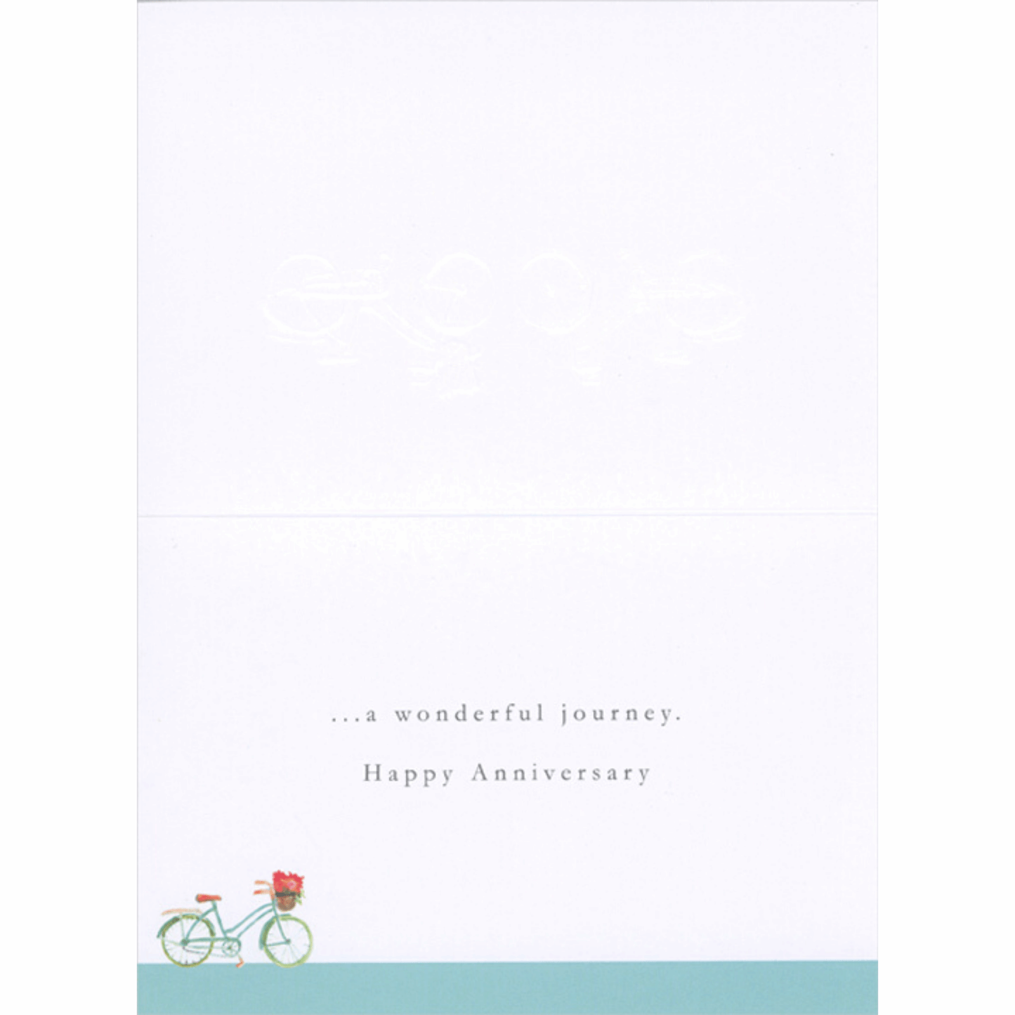 A Beautiful Ride Anniversary Card