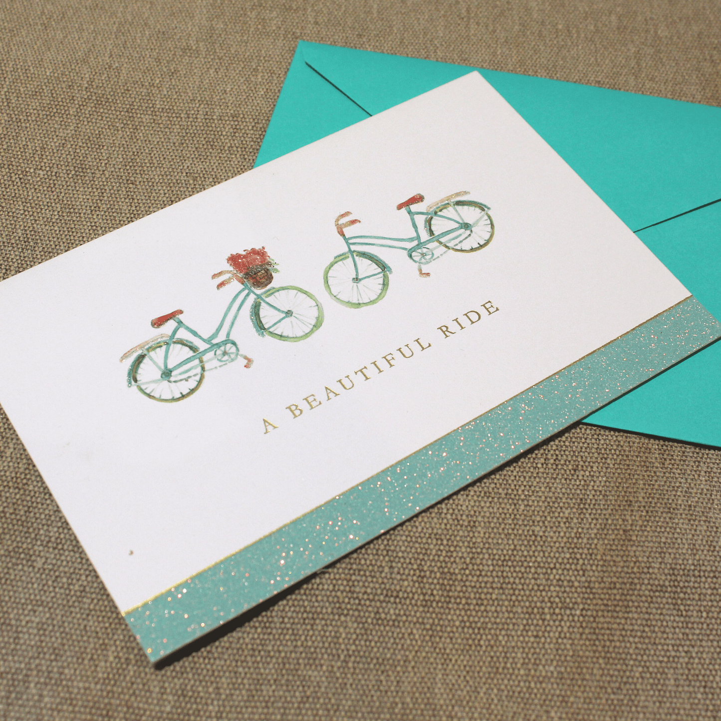A Beautiful Ride Anniversary Card