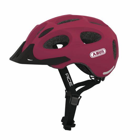 ABUS Youn-1 ACE Helmet (Cherry Red)