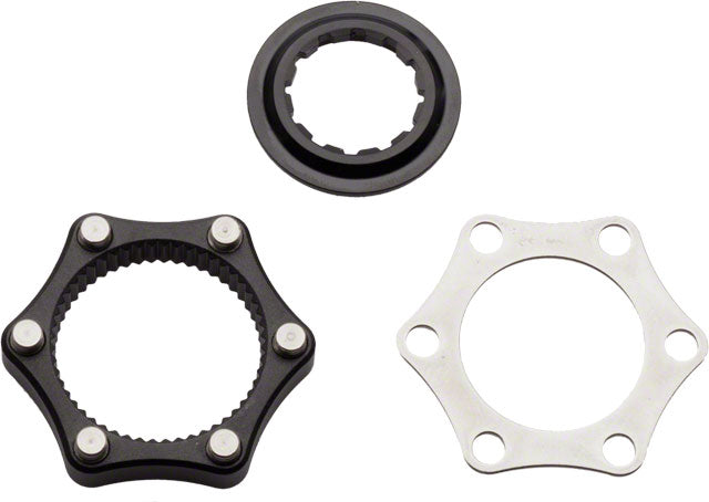 Problem Solvers Disc Hub Adapter: Centerlock to 6 Bolt