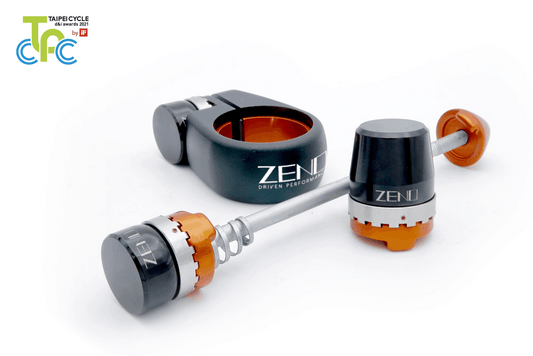 Zeno Anti-Theft Components with Lock Rings: Seat Clamp or QR Skewers