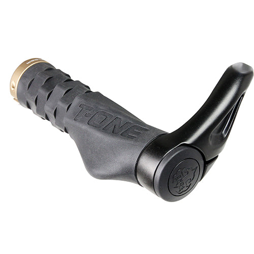 T-One GP09 Ergonomic Lock On Grips with Bar End Extensions