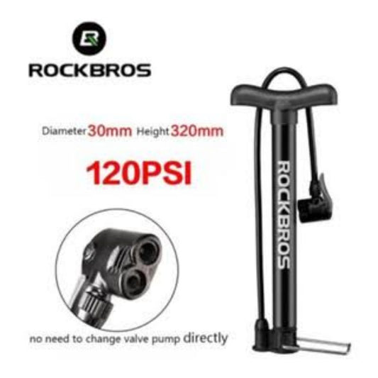 Rockbros Mini Floor Pump (120psi)