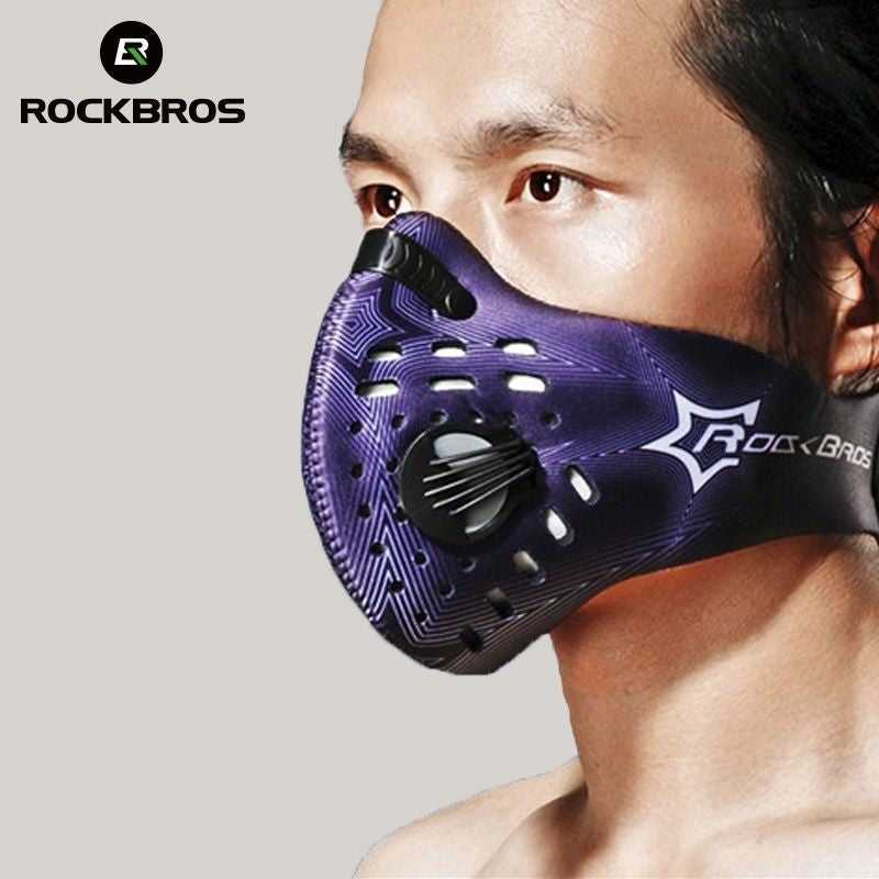 RockBros Cycling Mask w/ Filter Valves