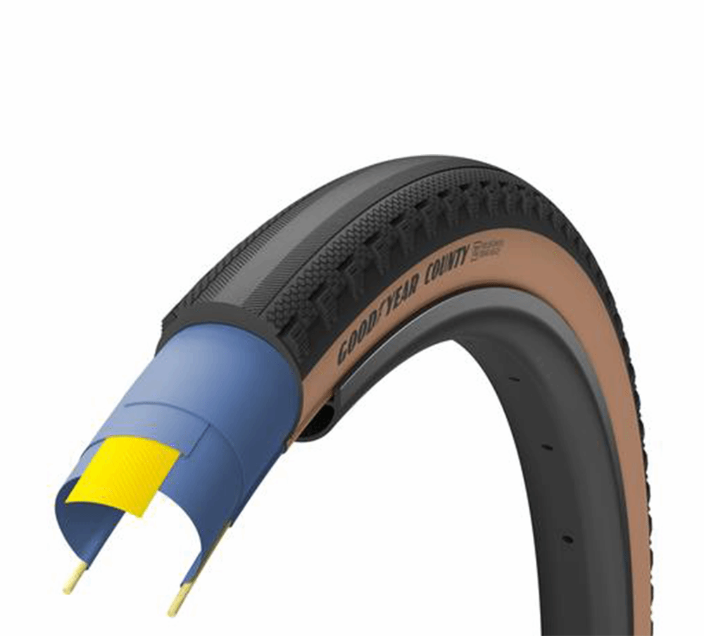 GoodYear County Ultimate Tubeless Complete Tires 700 x 40C