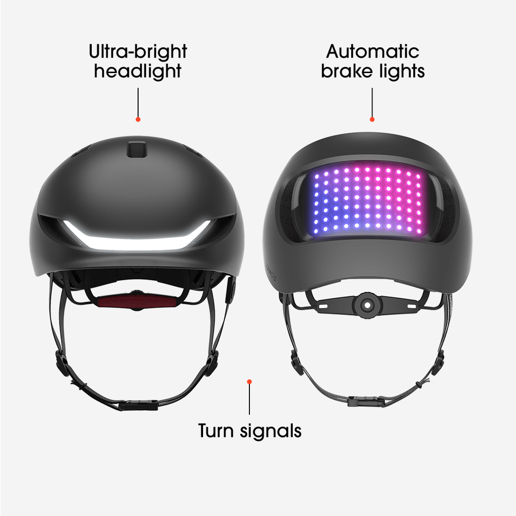 Lumos Matrix Helmet (w/ rear LED panel)