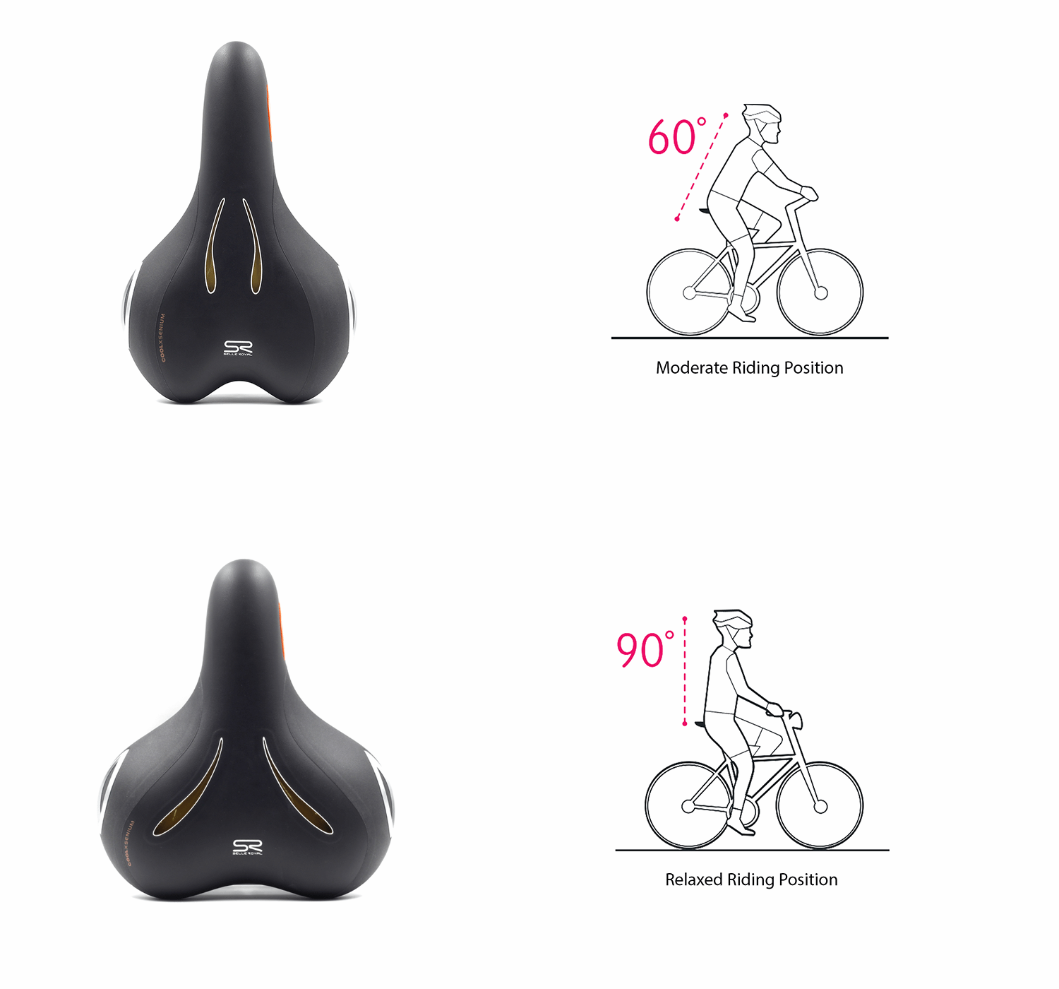 Selle Royal Lookin Moderate/Relaxed Position Saddle