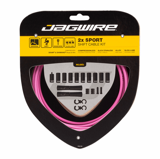 Jagwire Derailleur Kit, Ripcord (Housing+Cables)